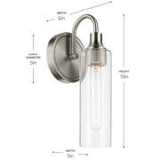 Kichler 55209 Kavi 1-lt 13" Tall Wall Sconce