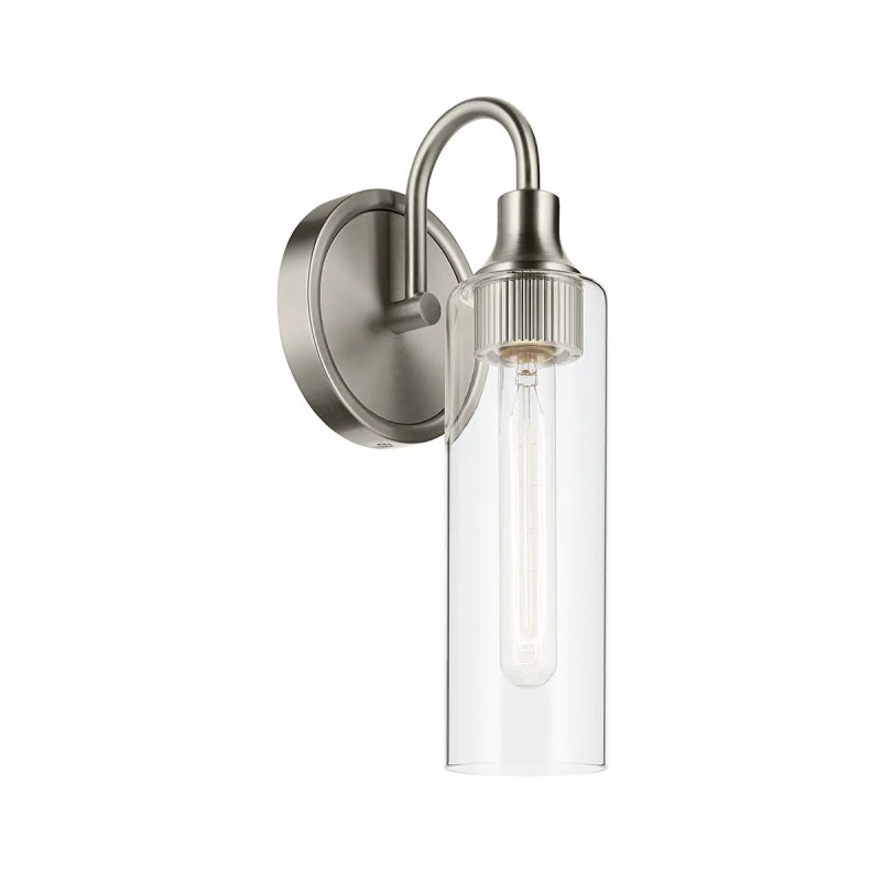 Kichler 55209 Kavi 1-lt 13" Tall Wall Sconce - Brushed Nickel