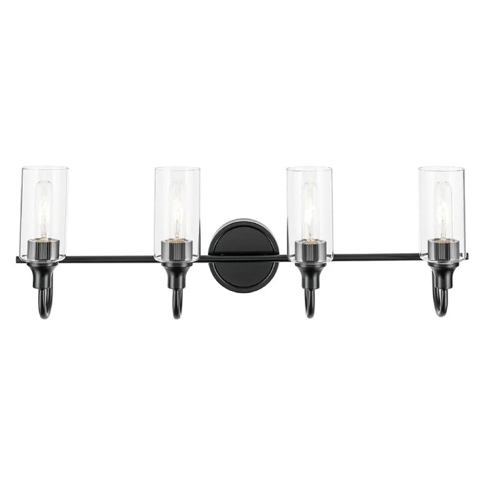 Kichler 55212 Kavi 4-lt 32" Vanity Light - Black