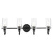 Kichler 55212 Kavi 4-lt 32" Vanity Light - Black