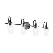 Kichler 55212 Kavi 4-lt 32" Vanity Light - Black