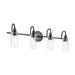 Kichler 55212 Kavi 4-lt 32" Vanity Light - Black