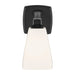 Kichler 55214 Marant 1-lt 10" Tall Wall Sconce - Black Opal Glass