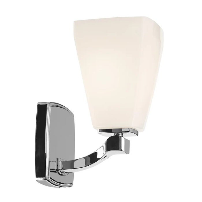 Kichler 55214 Marant 1-lt 10" Tall Wall Sconce - Chrome Opal Glass
