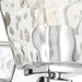 Kichler 55214 Marant 1-lt 10" Tall Wall Sconce - Chrome Clear Water Glass