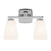 Kichler 55215 Marant 2-lt 14" Vanity Light - Chrome Opal Glass