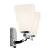 Kichler 55215 Marant 2-lt 14" Vanity Light - Chrome Opal Glass