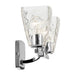 Kichler 55215 Marant 2-lt 14" Vanity Light - Chrome Clear Water Glass