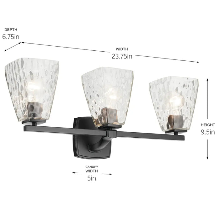 Kichler 55216 Marant 3-lt 24" Vanity Light