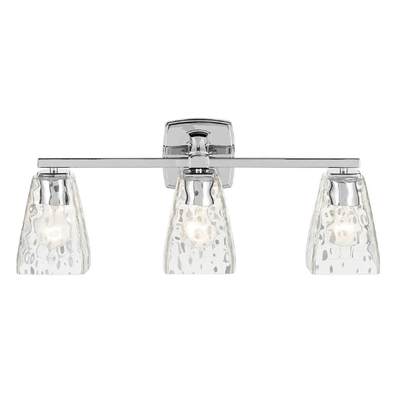 Kichler 55216 Marant 3-lt 24" Vanity Light - Chrome Clear Water