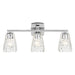 Kichler 55216 Marant 3-lt 24" Vanity Light - Chrome Clear Water