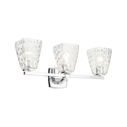 Kichler 55216 Marant 3-lt 24" Vanity Light - Chrome Clear Water