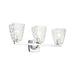 Kichler 55216 Marant 3-lt 24" Vanity Light - Chrome Clear Water