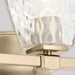 Kichler 55216 Marant 3-lt 24" Vanity Light - Champagne Bronze Clear Water