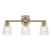 Kichler 55216 Marant 3-lt 24" Vanity Light - Champagne Bronze Clear Water