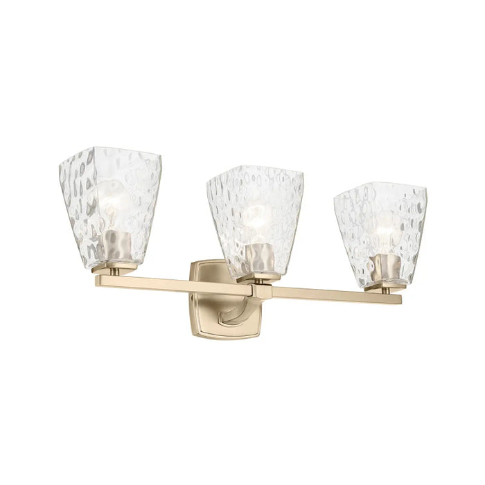 Kichler 55216 Marant 3-lt 24" Vanity Light - Champagne Bronze Clear Water