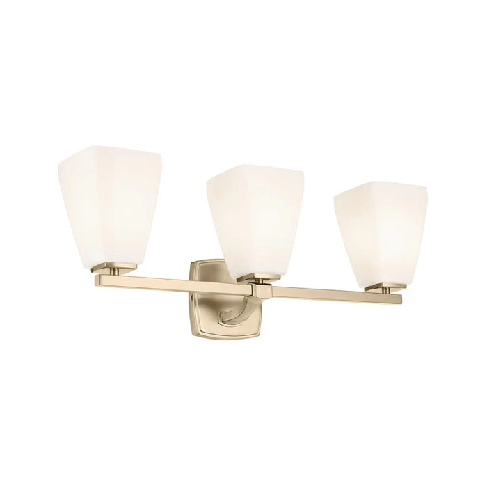 Kichler 55216 Marant 3-lt 24" Vanity Light - Champagne Bronze Opal
