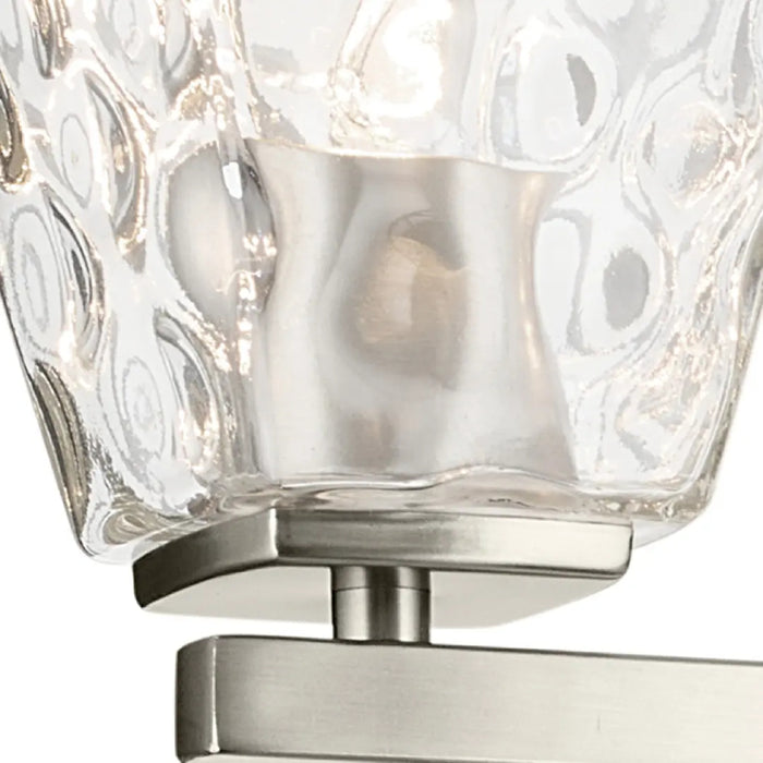 Kichler 55216 Marant 3-lt 24" Vanity Light - Brushed Nickel Clear Water