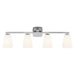 Kichler 55217 Marant 4-lt 33" Vanity Light - Chrome Opal Glass
