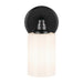 Kichler 55224 Gioe 1-lt 10" Tall Wall Sconce - Black Opal Glass