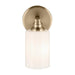 Kichler 55224 Gioe 1-lt 10" Tall Wall Sconce - Champagne Bronze Opal Glass