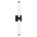 Kichler 55238 Laurene 1-lt 27" LED Vanity Light - Black