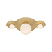 Hinkley 55250 Rhea 3-lt 10" LED Vanity - Heritage Brass