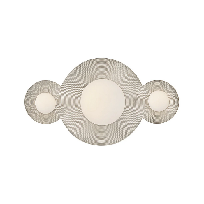 Hinkley 55250 Rhea 3-lt 10" LED Vanity - Polished Nickel