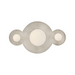 Hinkley 55250 Rhea 3-lt 10" LED Vanity - Polished Nickel