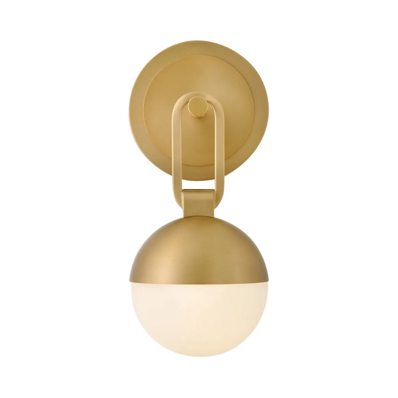 Hinkley 54560 Bowie 1-lt 13" Tall LED Wall Sconce - Lacquered Brass