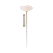 Corbett 554-01 Coppa 1-lt 38" Tall Wall Sconce - Warm Silver Leaf