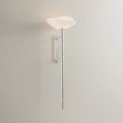 Corbett 554-01 Coppa 1-lt 38" Tall Wall Sconce - Warm Silver Leaf