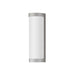 Maxim 55512 Halfpipe 2-lt 15" Tall LED Outdoor Wall Sconce, CCT Selectable - Brushed Aluminum