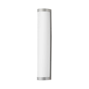 Maxim 55514 Halfpipe 2-lt 26" Tall LED Outdoor Wall Sconce, CCT Selectable - Brushed Aluminum