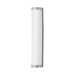 Maxim 55514 Halfpipe 2-lt 26" Tall LED Outdoor Wall Sconce, CCT Selectable - Brushed Aluminum