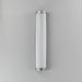 Maxim 55514 Halfpipe 2-lt 26" Tall LED Outdoor Wall Sconce, CCT Selectable - Brushed Aluminum