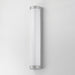 Maxim 55514 Halfpipe 2-lt 26" Tall LED Outdoor Wall Sconce, CCT Selectable - Brushed Aluminum