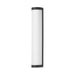 Maxim 55514 Halfpipe 2-lt 26" Tall LED Outdoor Wall Sconce, CCT Selectable - Black