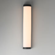Maxim 55514 Halfpipe 2-lt 26" Tall LED Outdoor Wall Sconce, CCT Selectable - Black