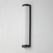 Maxim 55514 Halfpipe 2-lt 26" Tall LED Outdoor Wall Sconce, CCT Selectable - Black