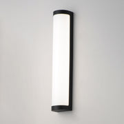 Maxim 55514 Halfpipe 2-lt 26" Tall LED Outdoor Wall Sconce, CCT Selectable - Black