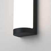 Maxim 55514 Halfpipe 2-lt 26" Tall LED Outdoor Wall Sconce, CCT Selectable - Black