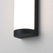 Maxim 55514 Halfpipe 2-lt 26" Tall LED Outdoor Wall Sconce, CCT Selectable - Black