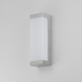 Maxim 55522 Tunnel 2-lt 15" Tall LED Outdoor Wall Sconce, CCT Selectable - Brushed Aluminum
