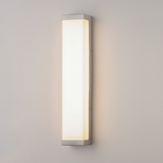 Maxim 55524 Tunnel 2-lt 26" Tall LED Outdoor Wall Sconce, CCT Selectable - Brushed Aluminum