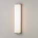 Maxim 55524 Tunnel 2-lt 26" Tall LED Outdoor Wall Sconce, CCT Selectable - Brushed Aluminum