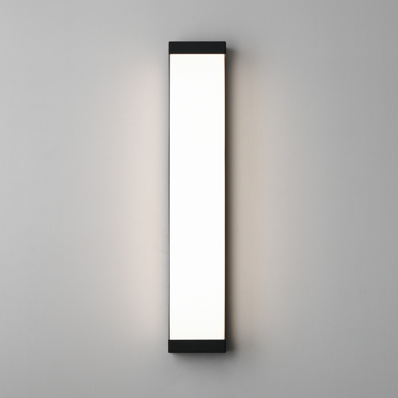 Maxim 55524 Tunnel 2-lt 26" Tall LED Outdoor Wall Sconce, CCT Selectable - Black