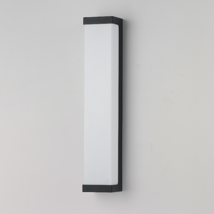 Maxim 55524 Tunnel 2-lt 26" Tall LED Outdoor Wall Sconce, CCT Selectable - Black