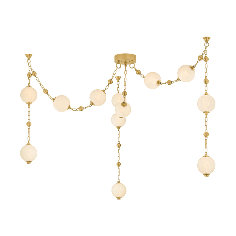 Corbett 557-18 Corda 12-lt 118" LED Chandelier