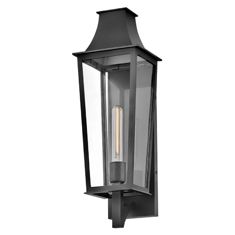 Hinkley 28894 Georgetown 1-lt 22" Tall LED Outdoor Wall Lantern - Black
